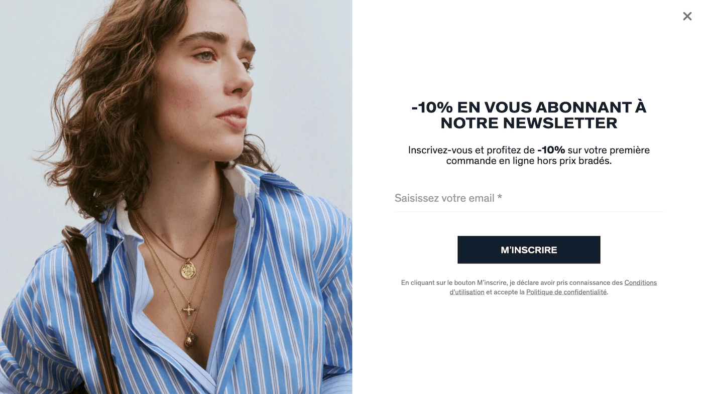 code promo agatha newsletter