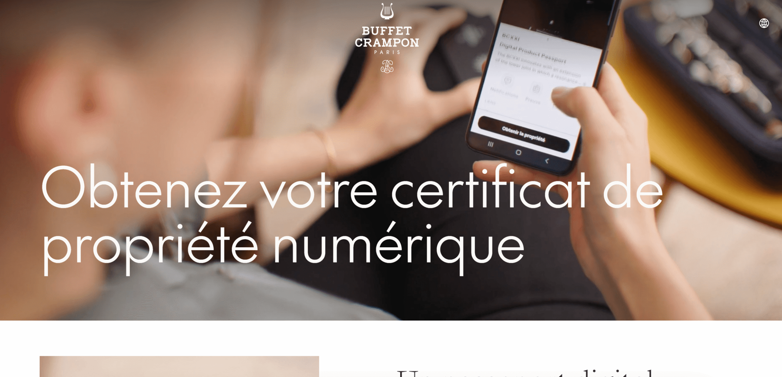 passeport numerique buffet crampon